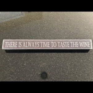 Wood sign
